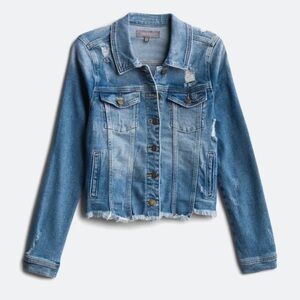 Just USA Henry Distressed Denim Jacket